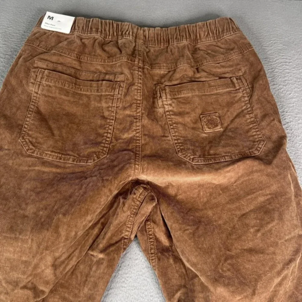 Alpine Design Hike Corduroy Pants Womens Medium Brown Roasted Coffee Outdoor New